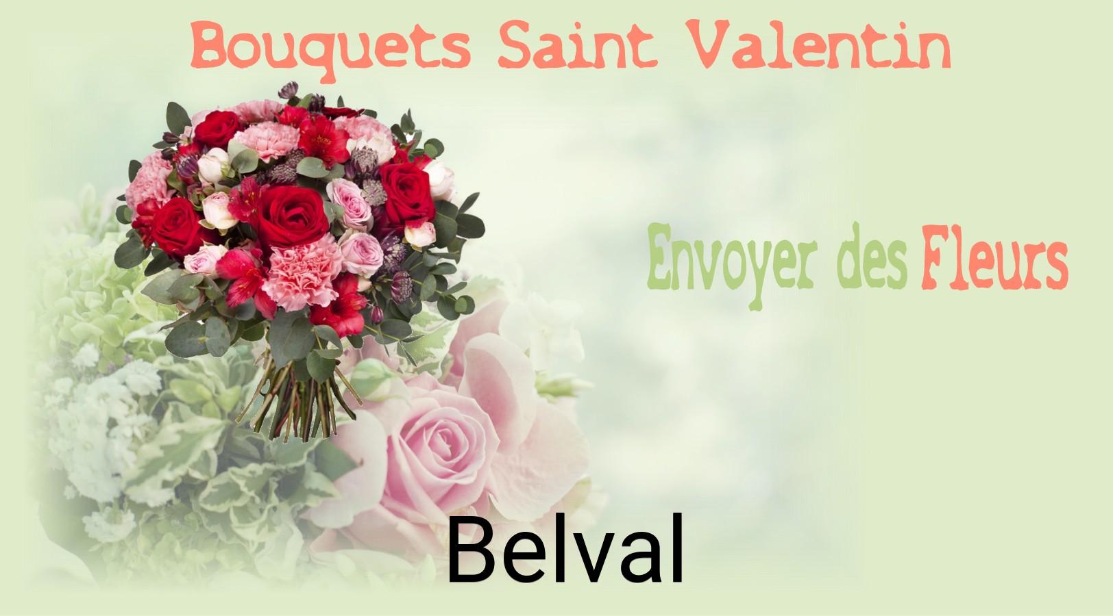 Roses de Saint-Valentin livrées à Belval